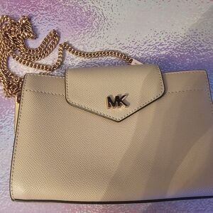 Michael Kors Cream Crossbody Bag